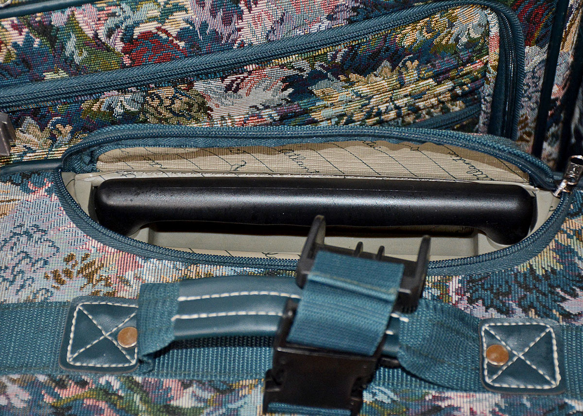 Five Piece Atlantic Floral Luggage Set