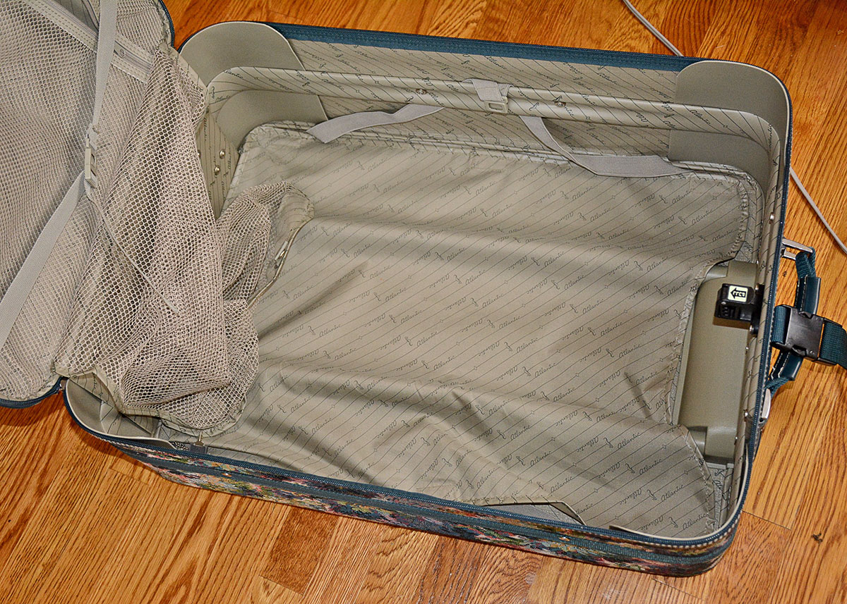 Five Piece Atlantic Floral Luggage Set