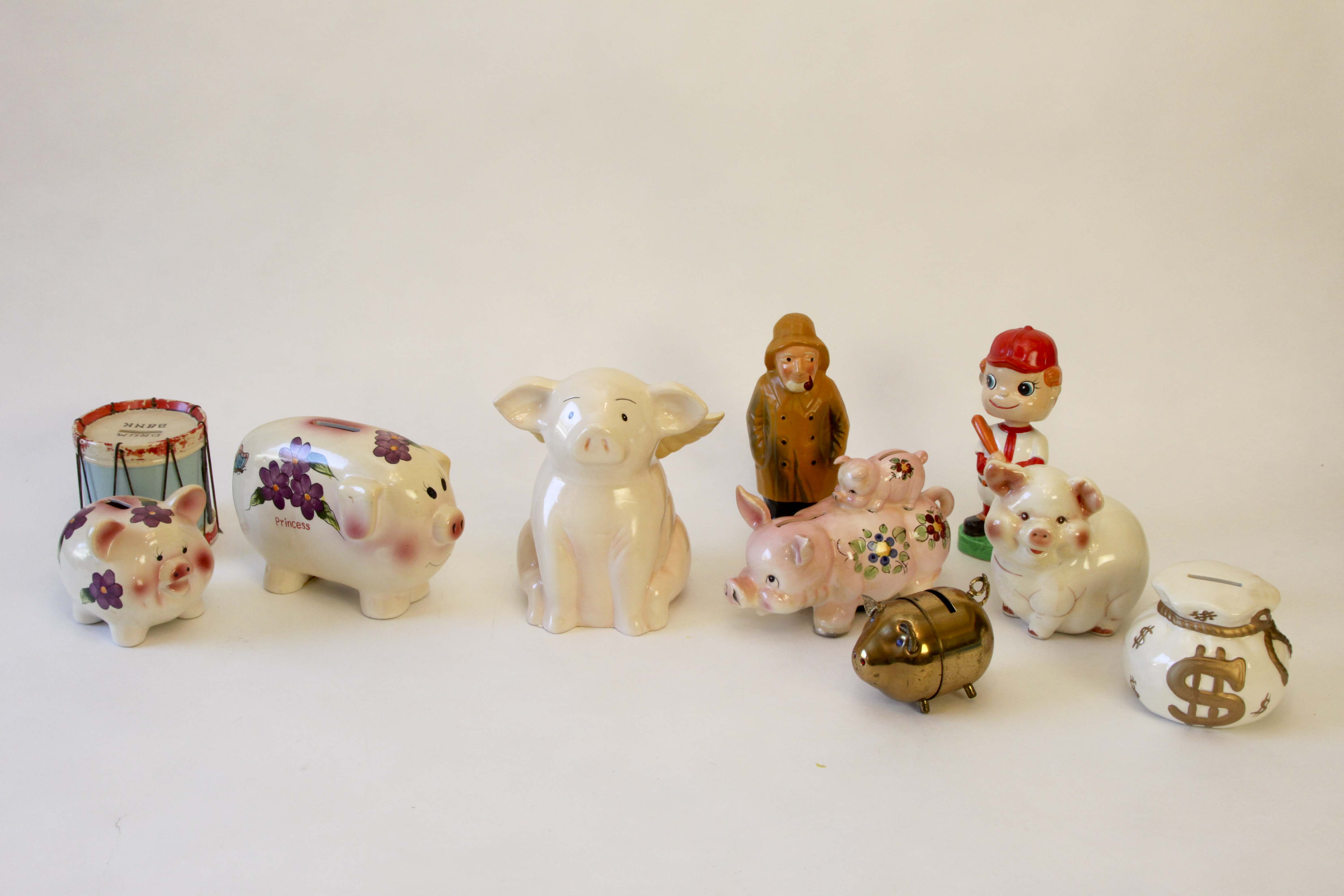 Vintage Coin Bank Collection