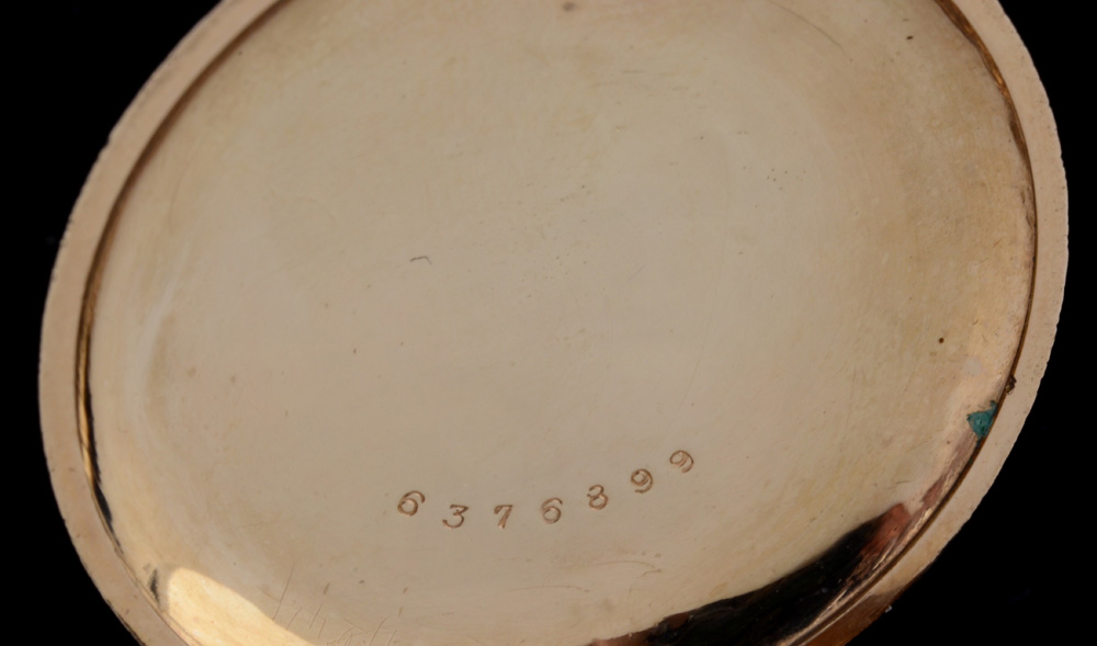 14K Gold-Filled Hampden-Dueber Pocket Watch and Fob