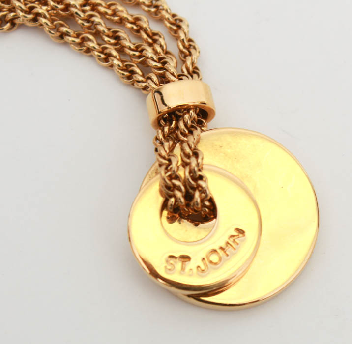 St. John Earring and Necklace Set