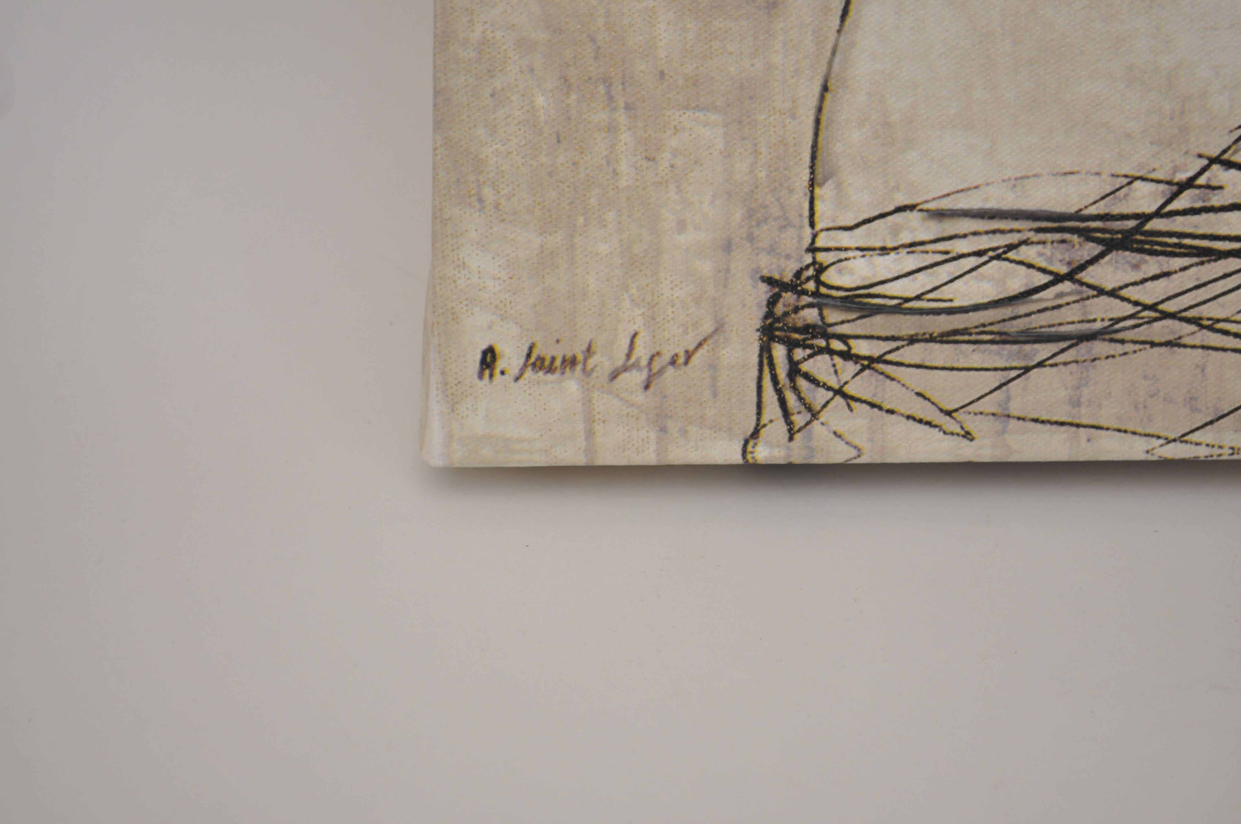 Gicilee Canvas Painting by Agnes Saint Leger