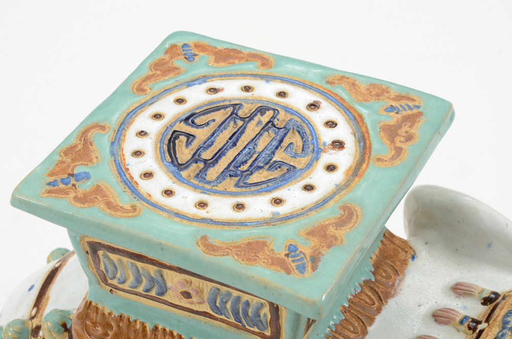 Ceramic Elephant Plant Stand