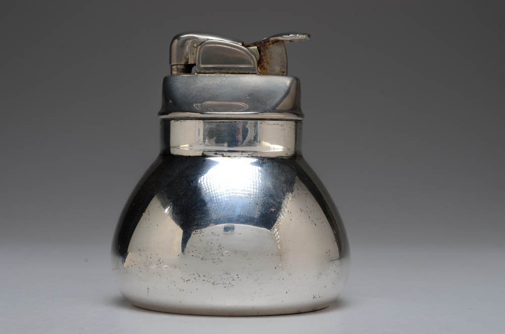 Tiffany & Co. Sterling Silver Evans Table Lighter