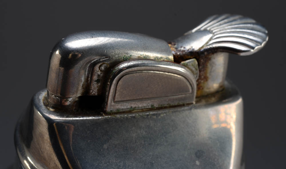 Tiffany & Co. Sterling Silver Evans Table Lighter