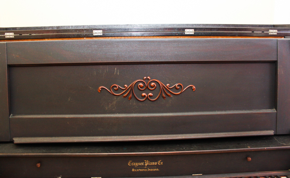 Antique Trayser Piano Company Upright Piano