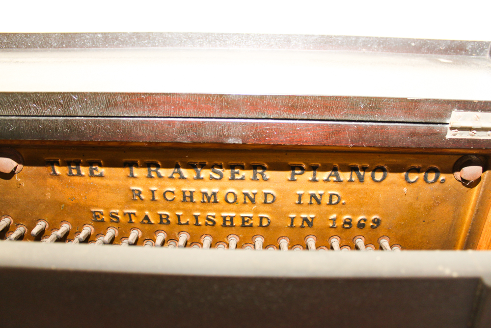 Antique Trayser Piano Company Upright Piano
