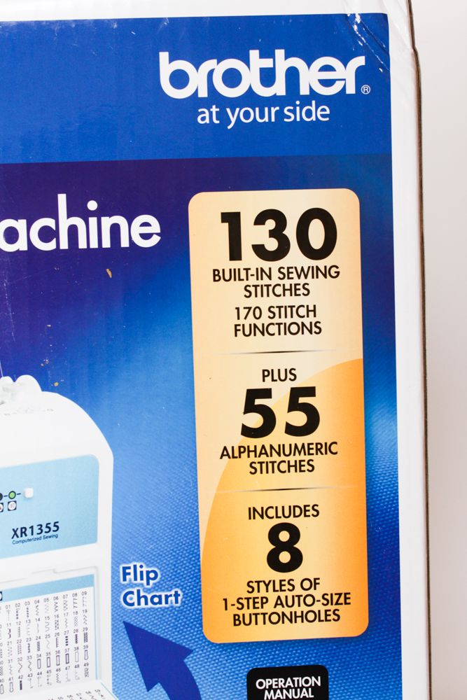 Brother XR1355 Computerized Sewing and Quilting Machine