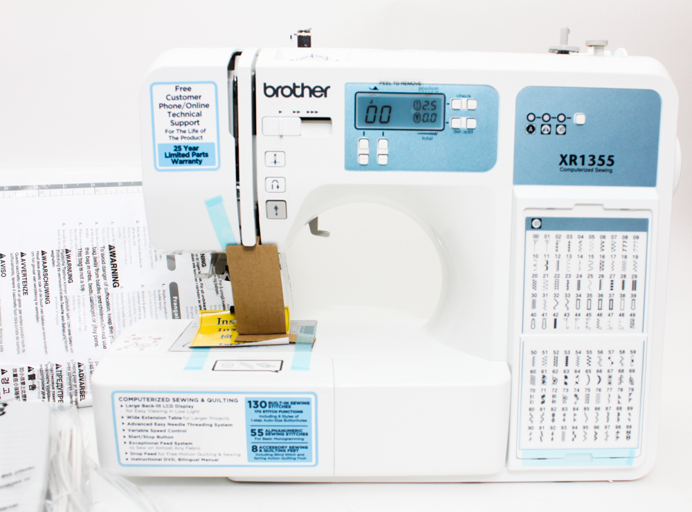 Brother XR1355 Computerized Sewing and Quilting Machine
