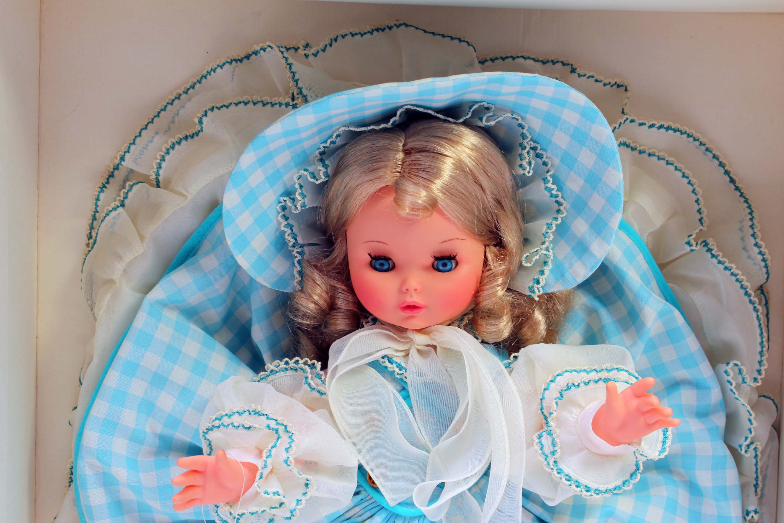 Vintage 1970s Luigi Furga of Italy Simonetta Doll