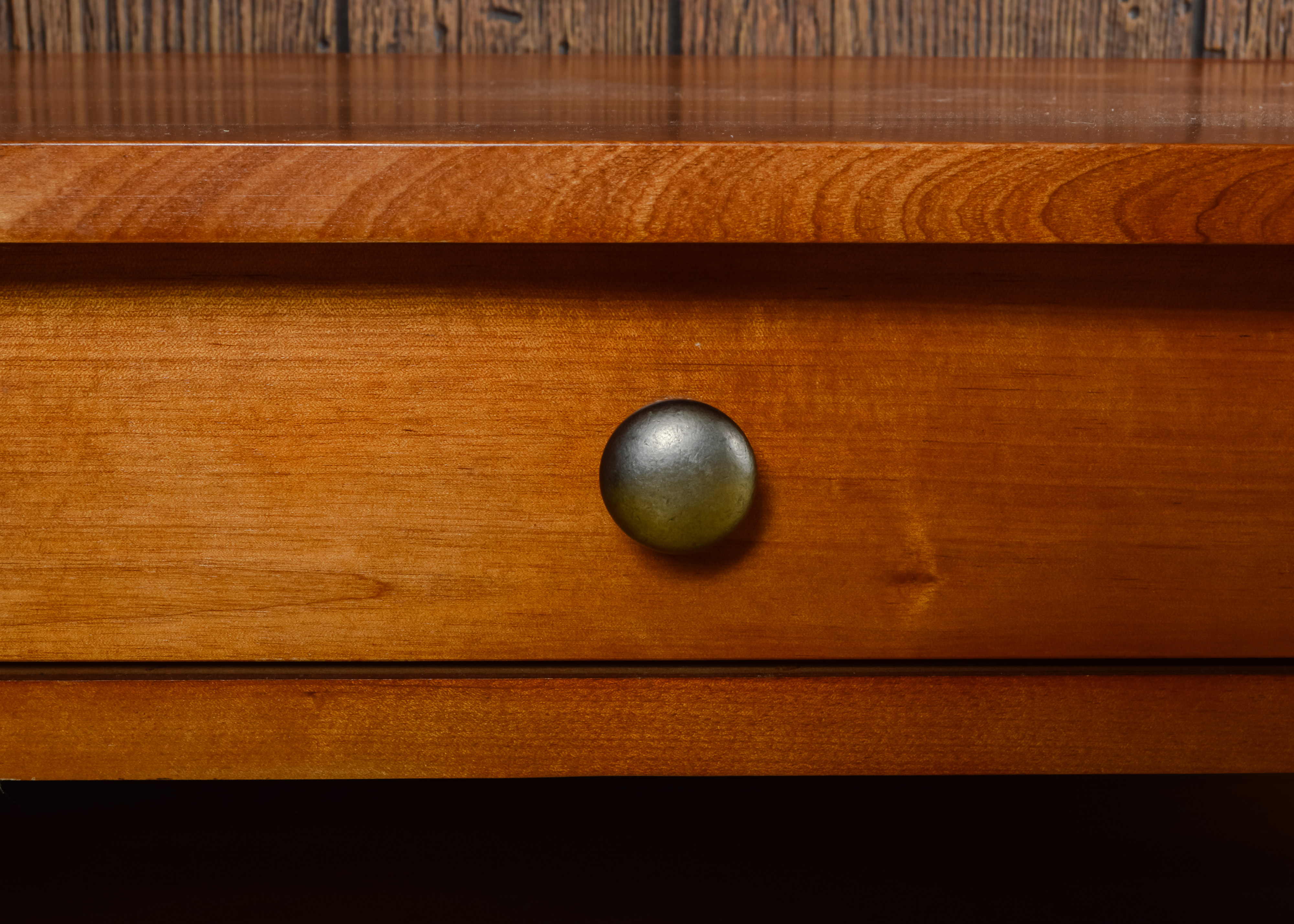 Maple Coffee Table with Lower Shelf