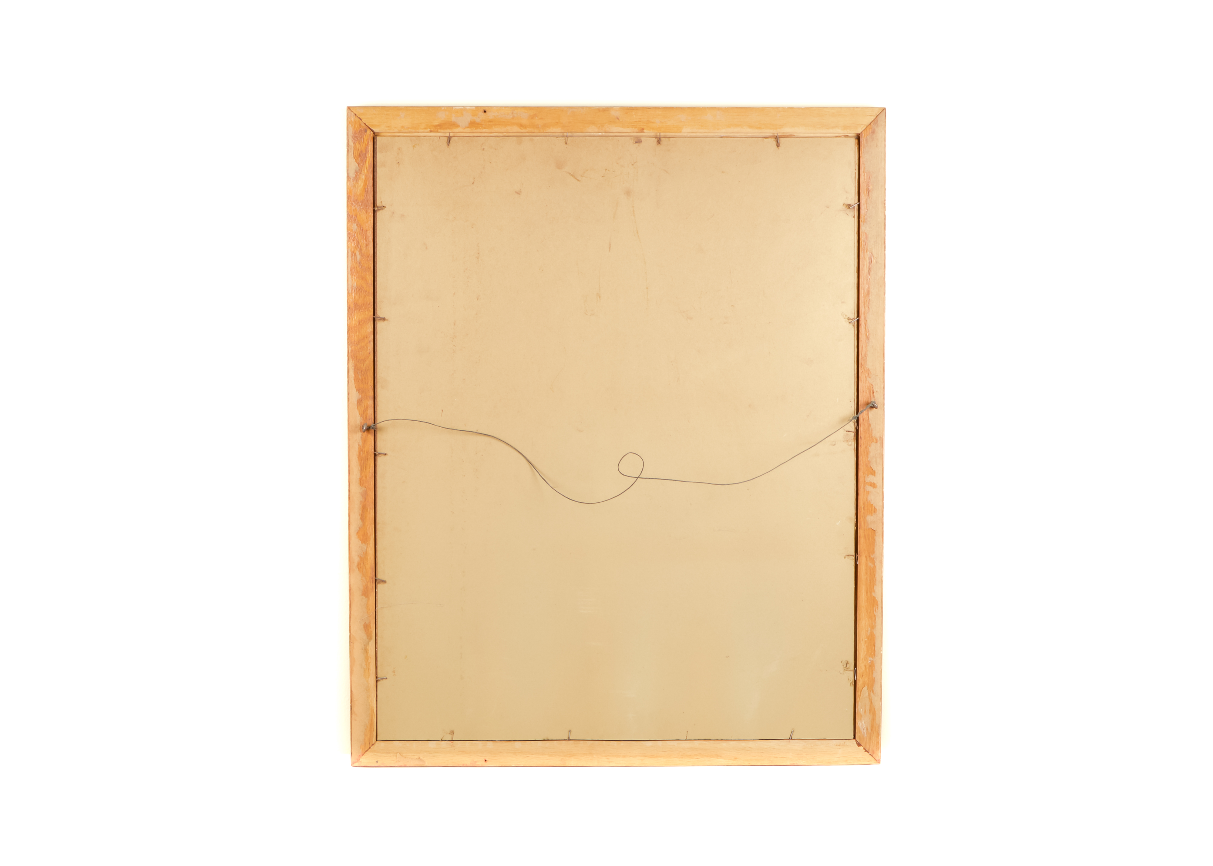 Original, Signed Painting on Paper of Room Service