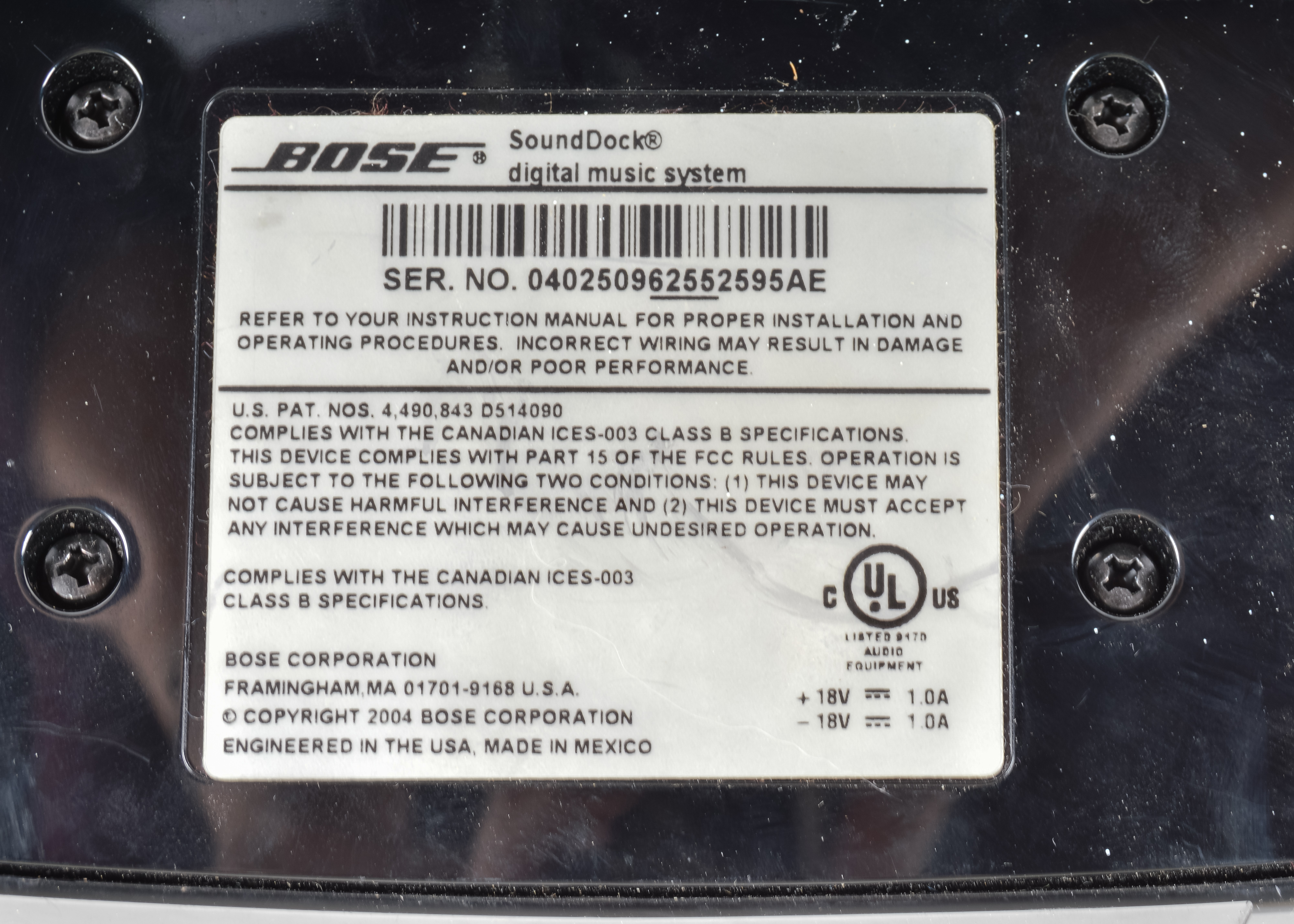 Bose Sound Dock Digital Music System