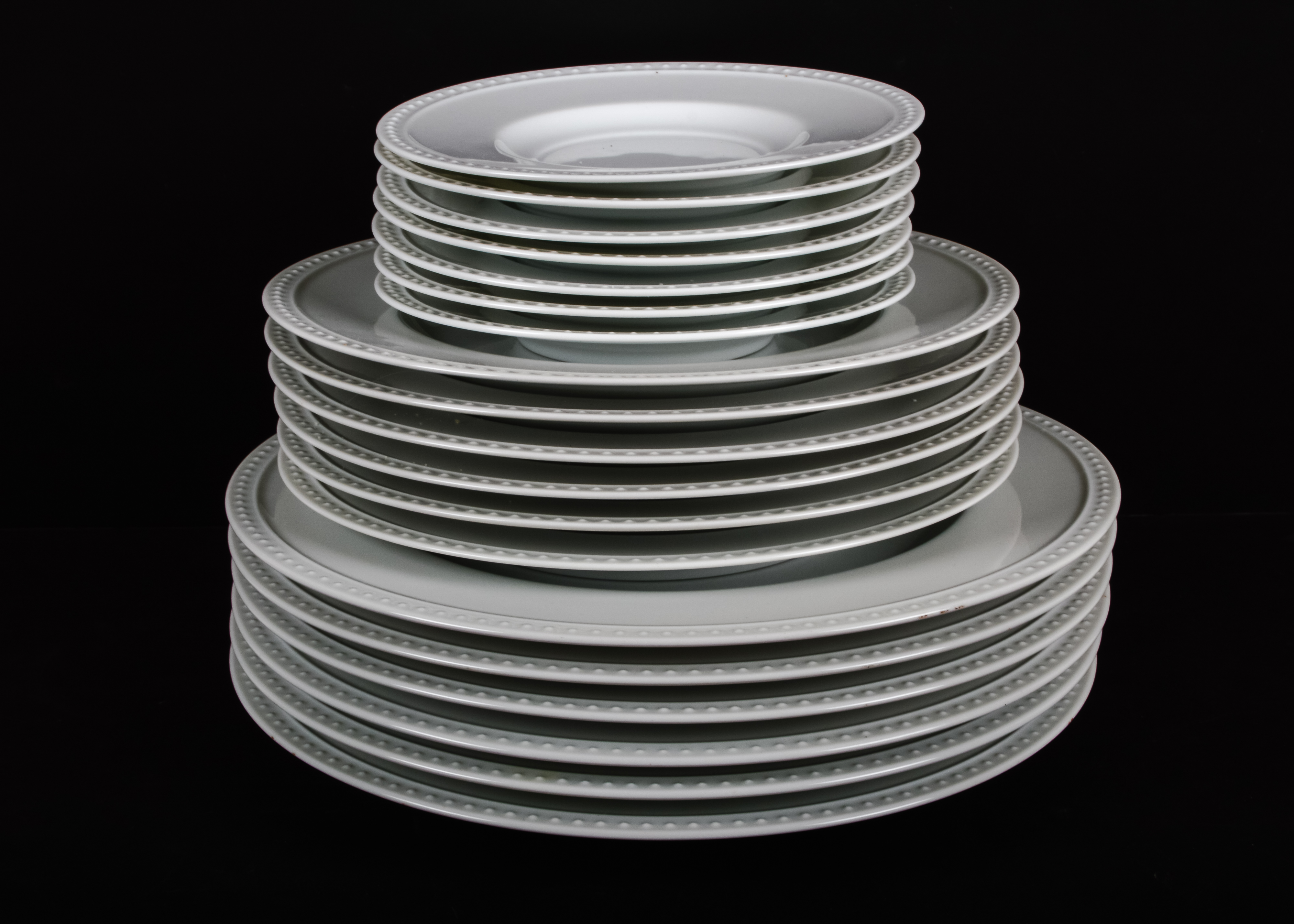 Collection of White Dishware featuring Crate & Barrel