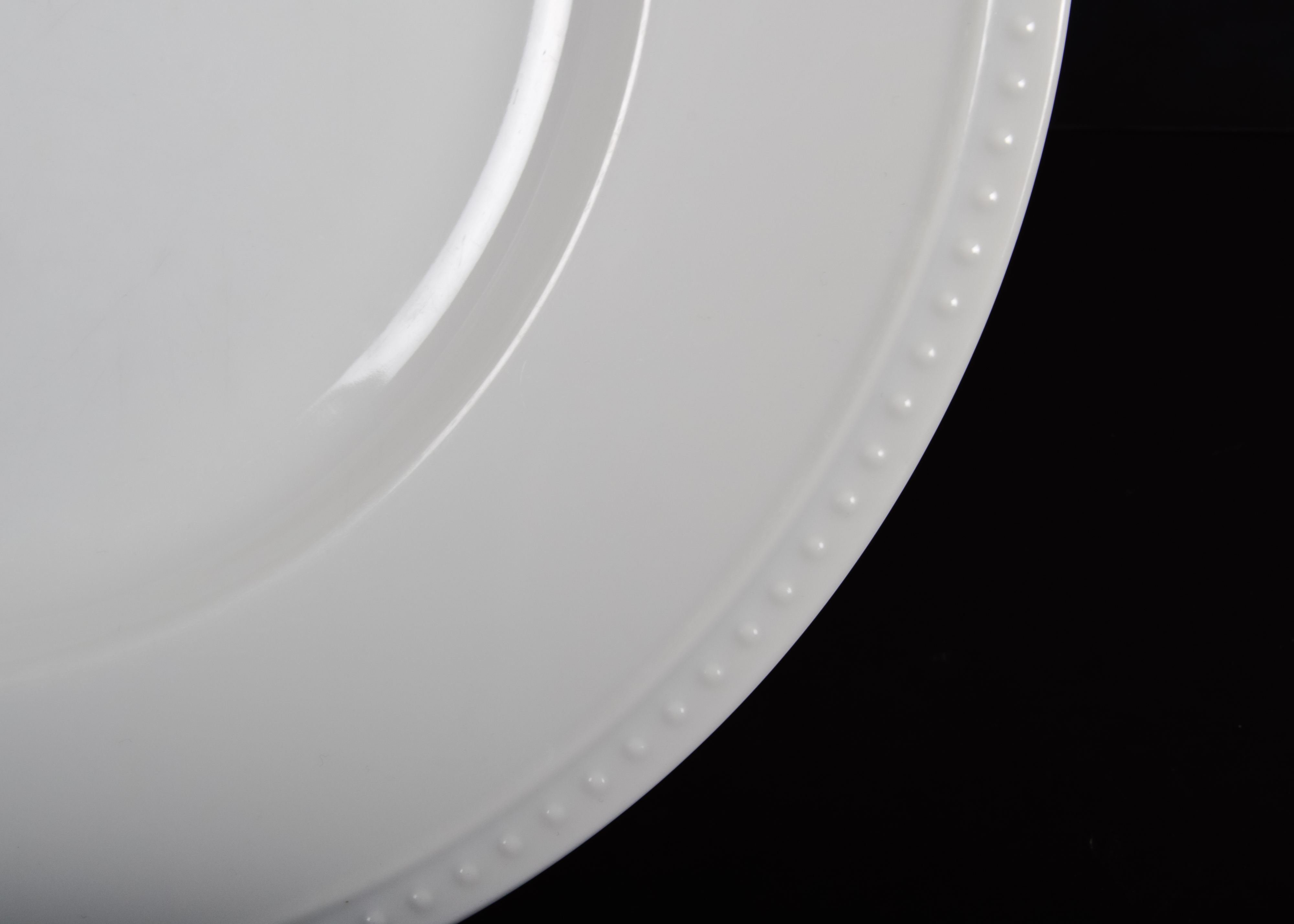 Collection of White Dishware featuring Crate & Barrel