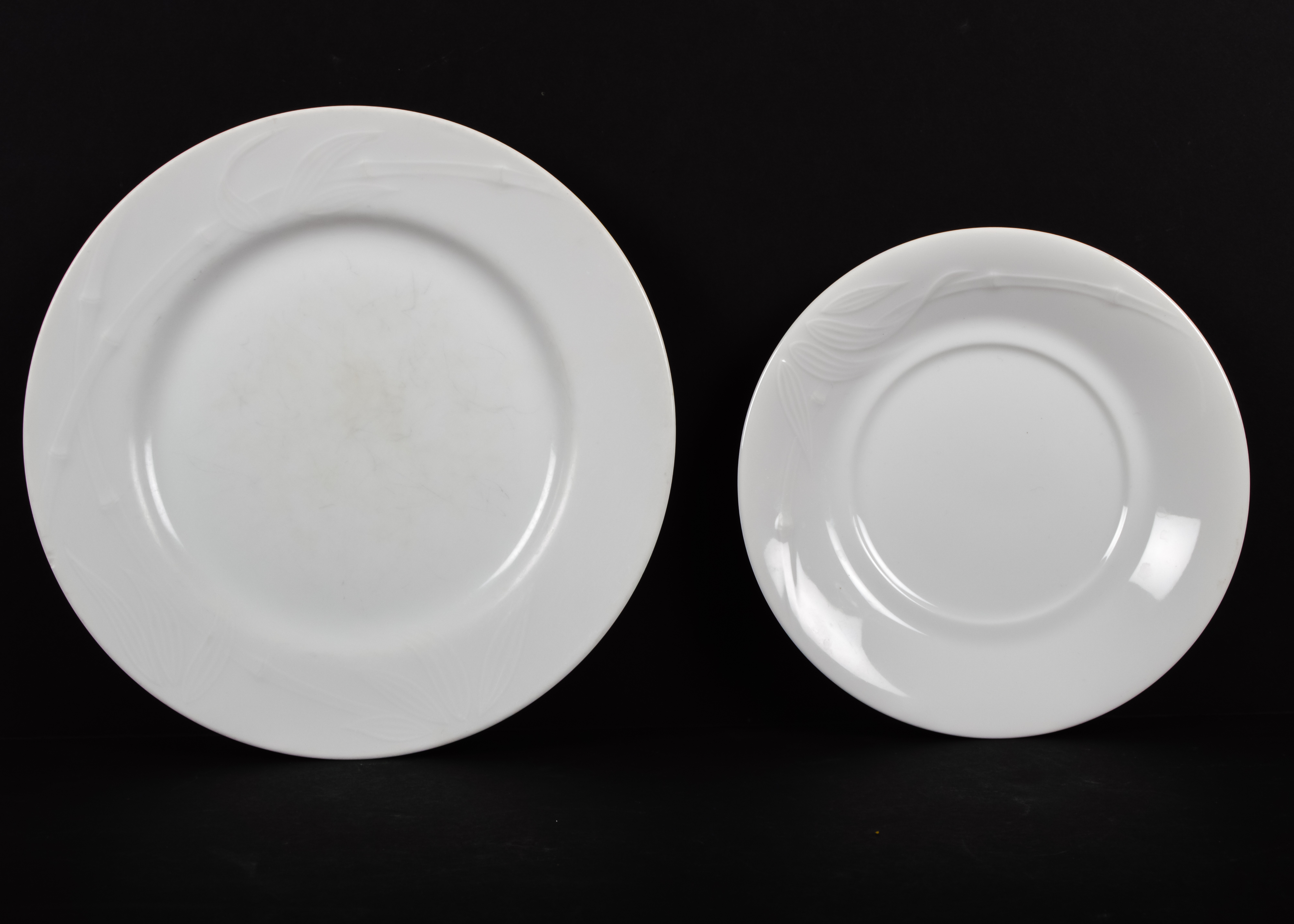 Collection of White Dishware featuring Crate & Barrel
