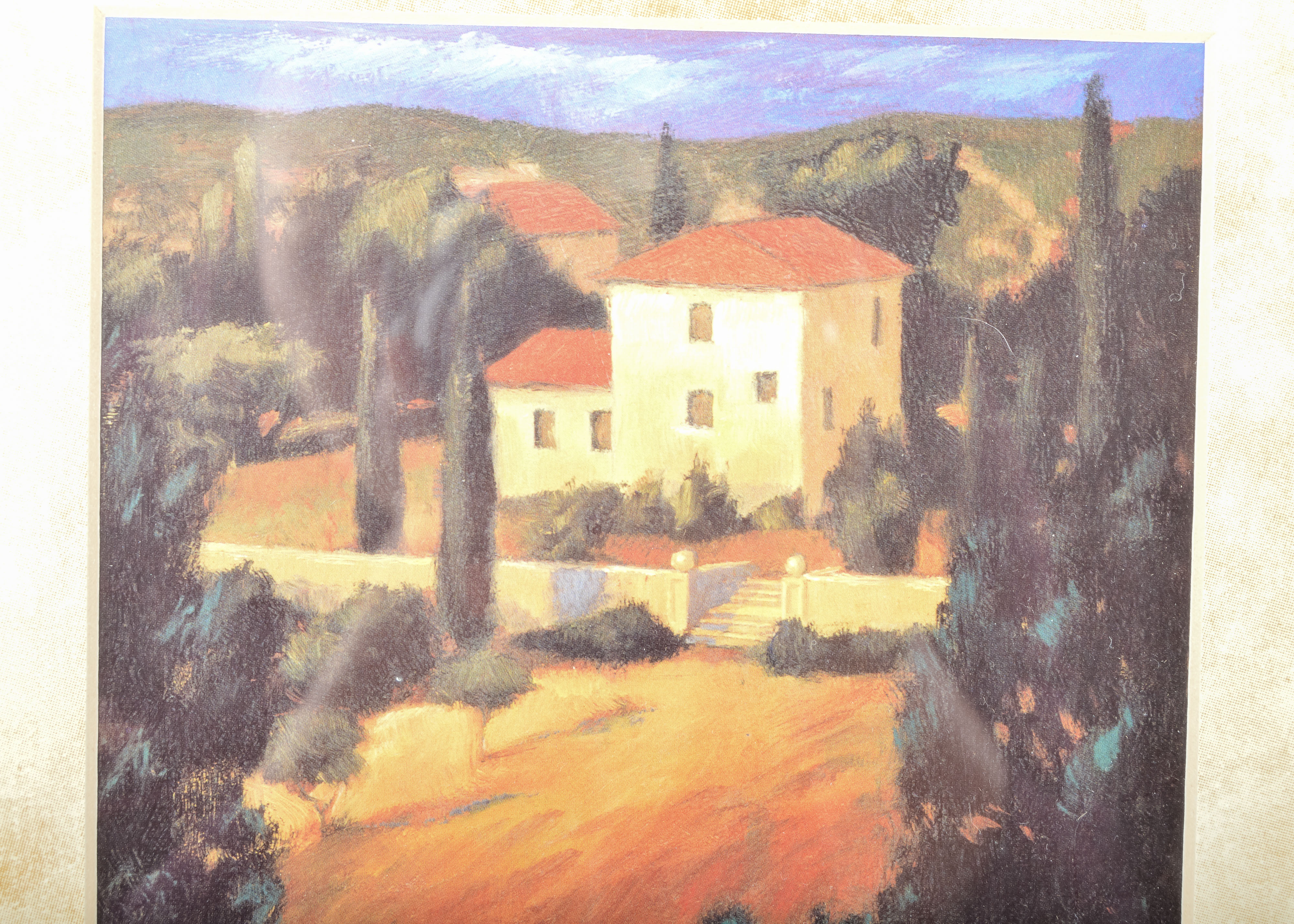 Pair of J. Wiens Italian Countryside Prints