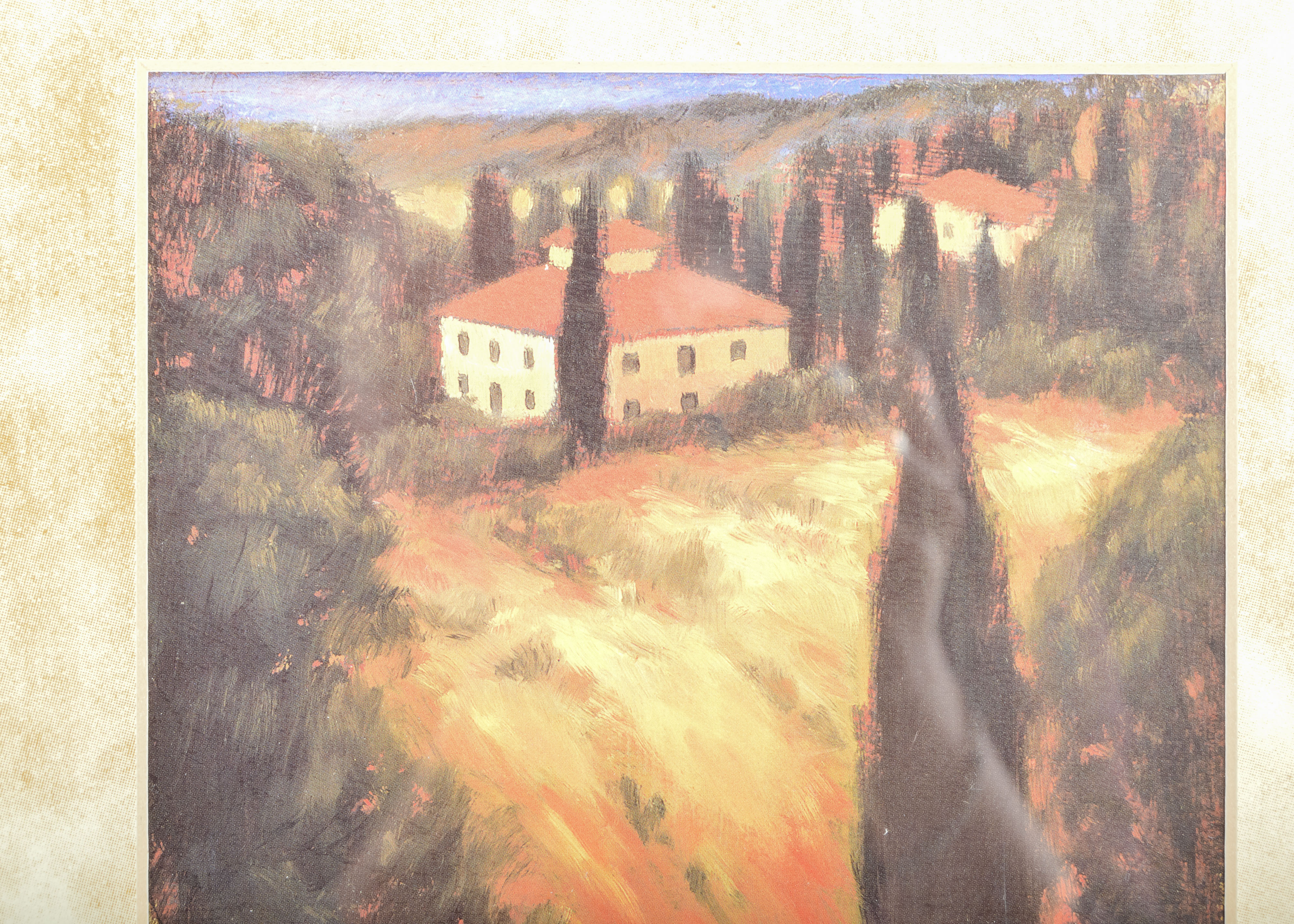 Pair of J. Wiens Italian Countryside Prints