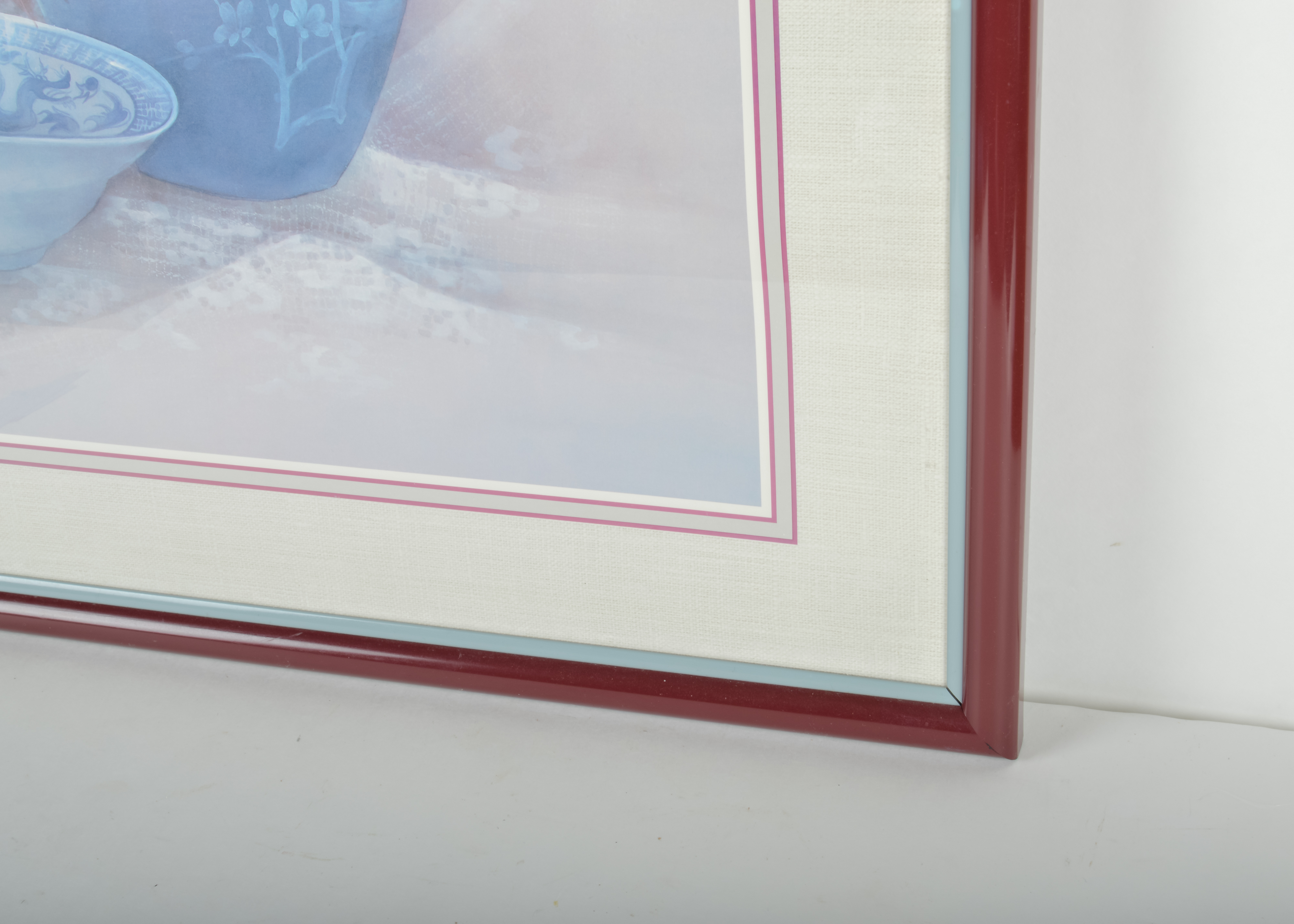 Pair of Floral Offset Lithographs