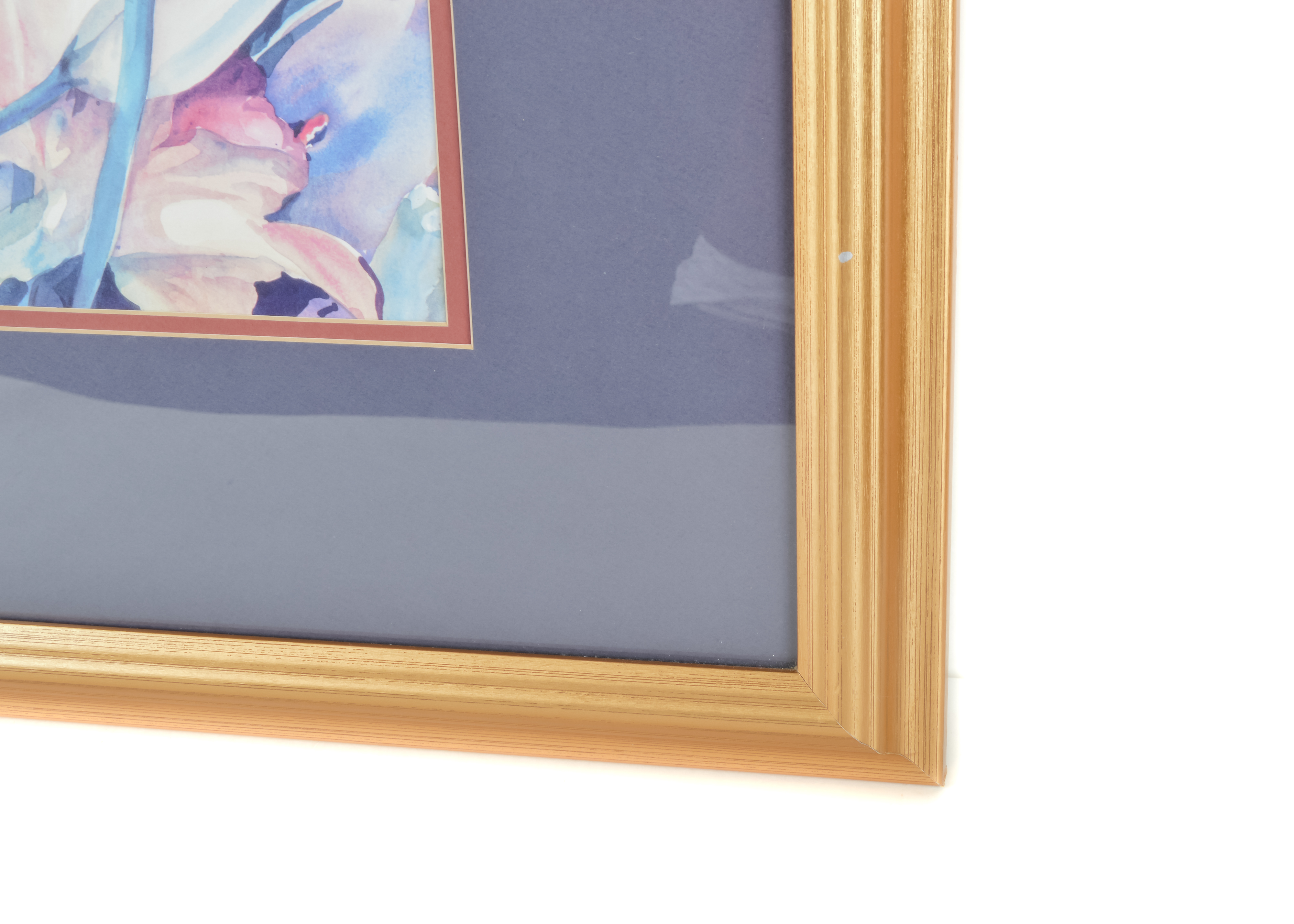 Pair of Floral Offset Lithographs