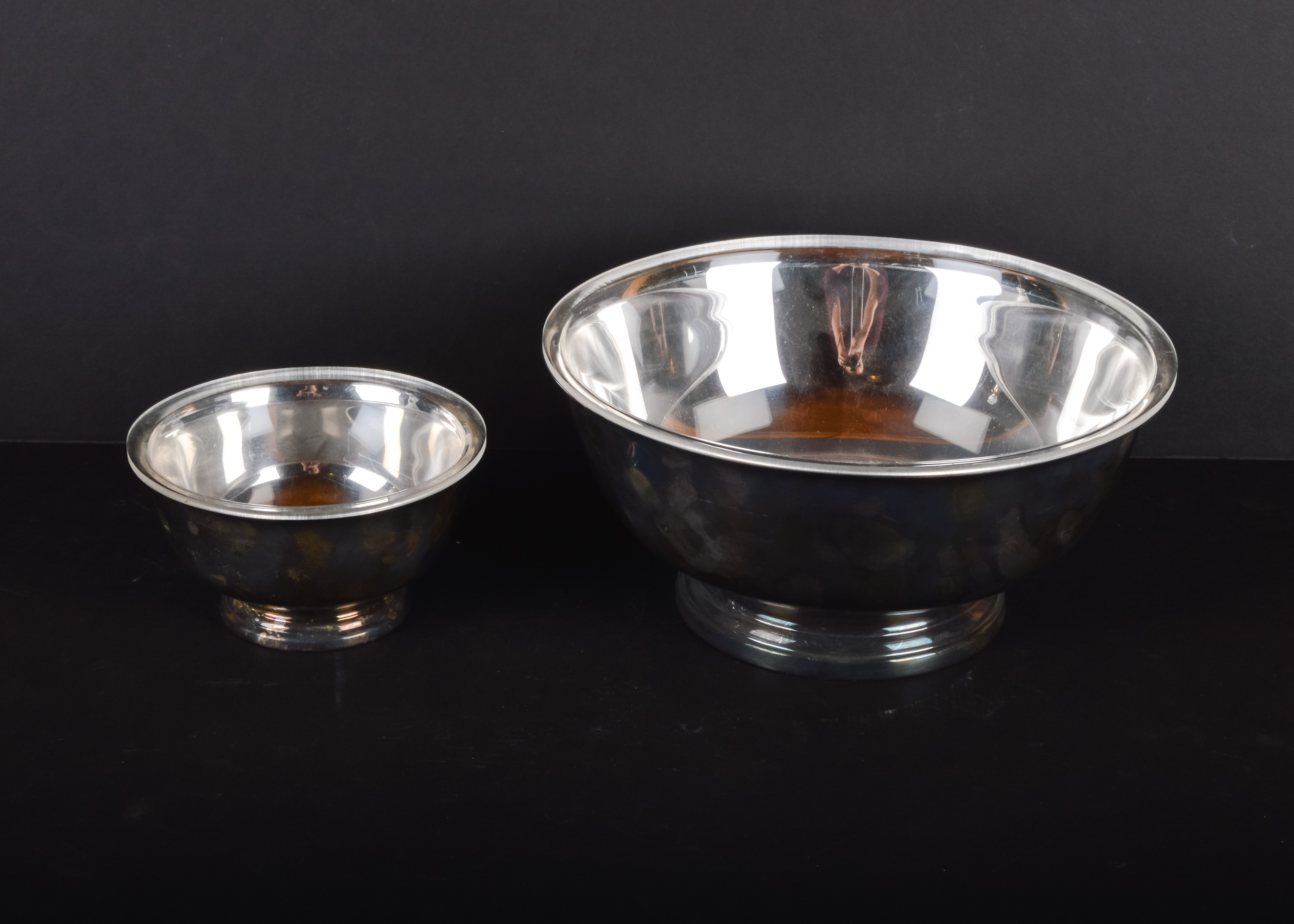 Silver Plate and Glass Accents