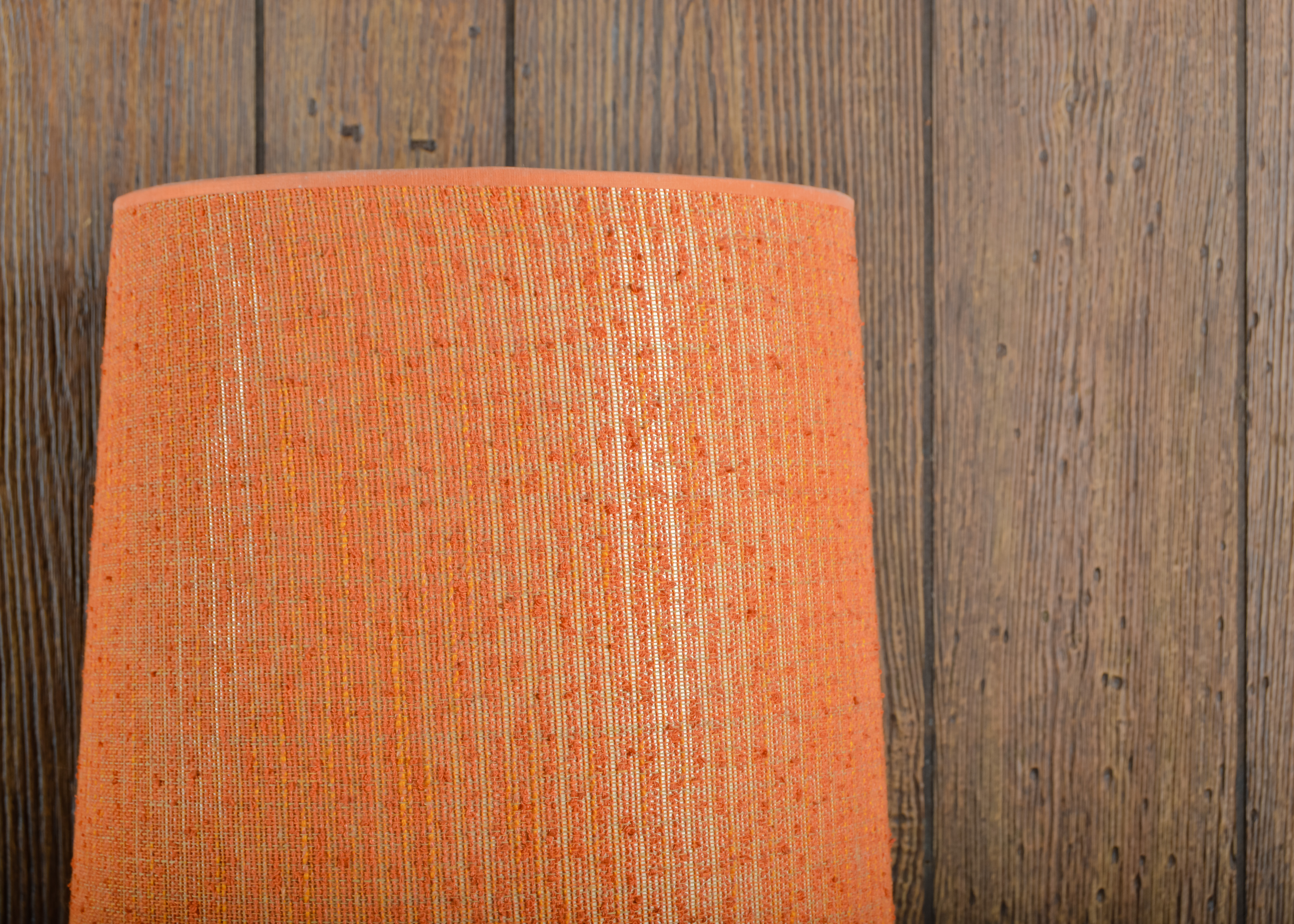 Vintage Lamp with Glass Table