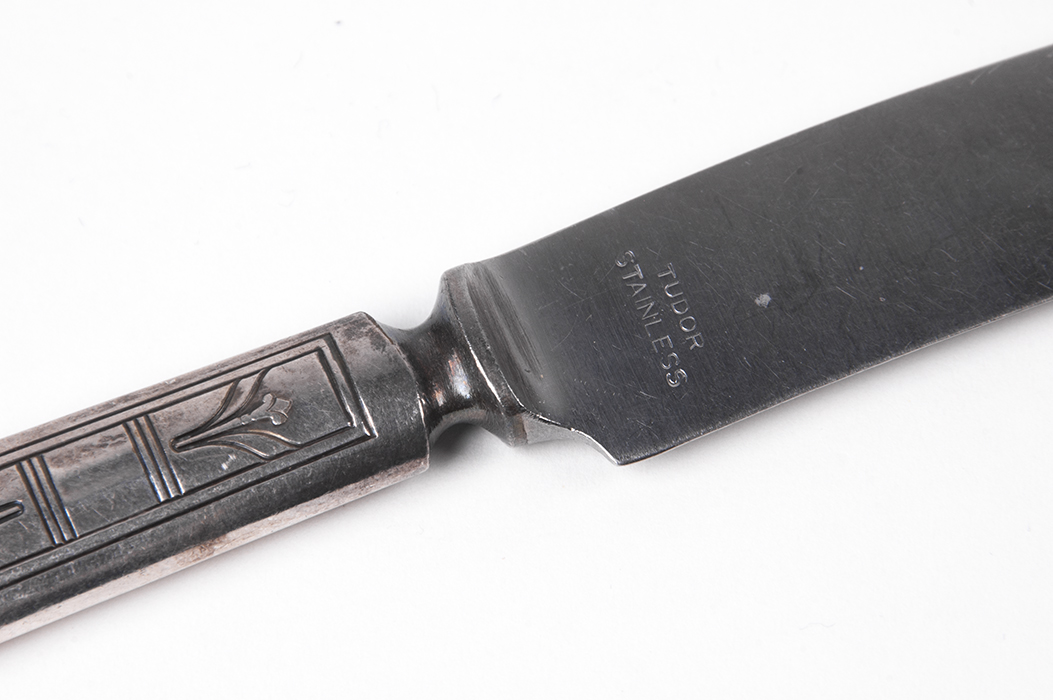 Oneida Community Tudor Plate in June Nursery Pattern