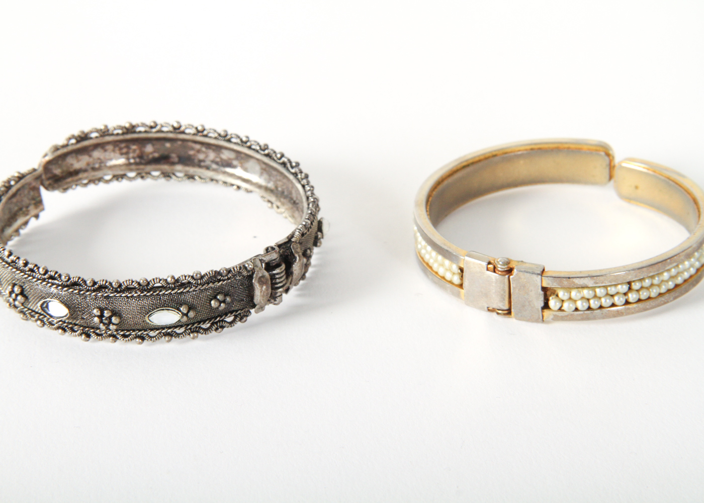 Assortment of Metal Fashion Bracelets