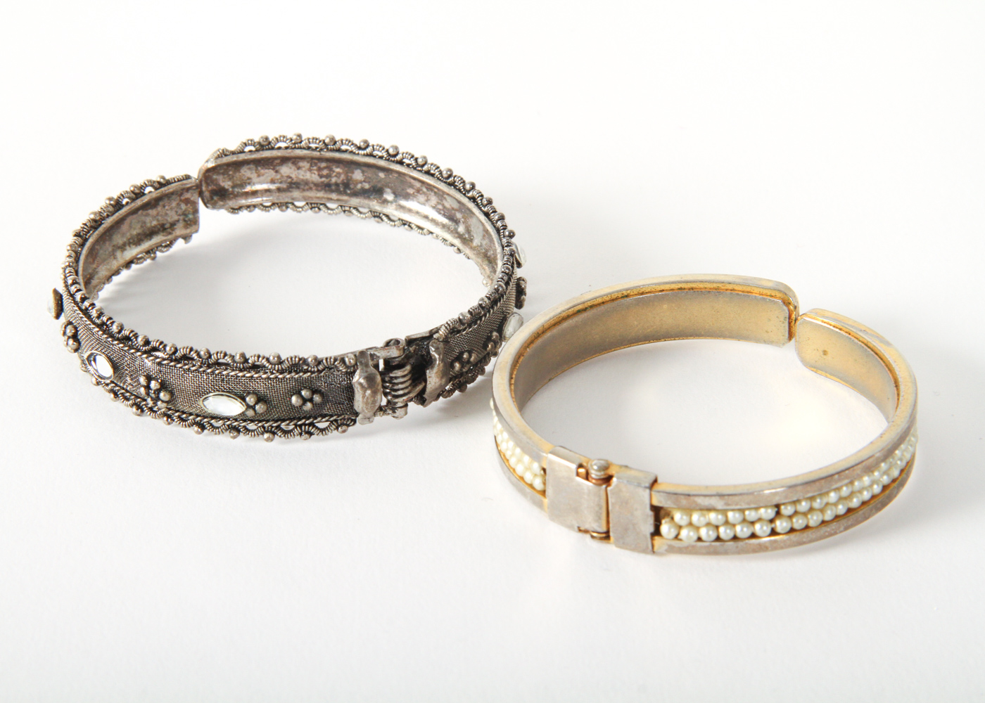 Assortment of Metal Fashion Bracelets