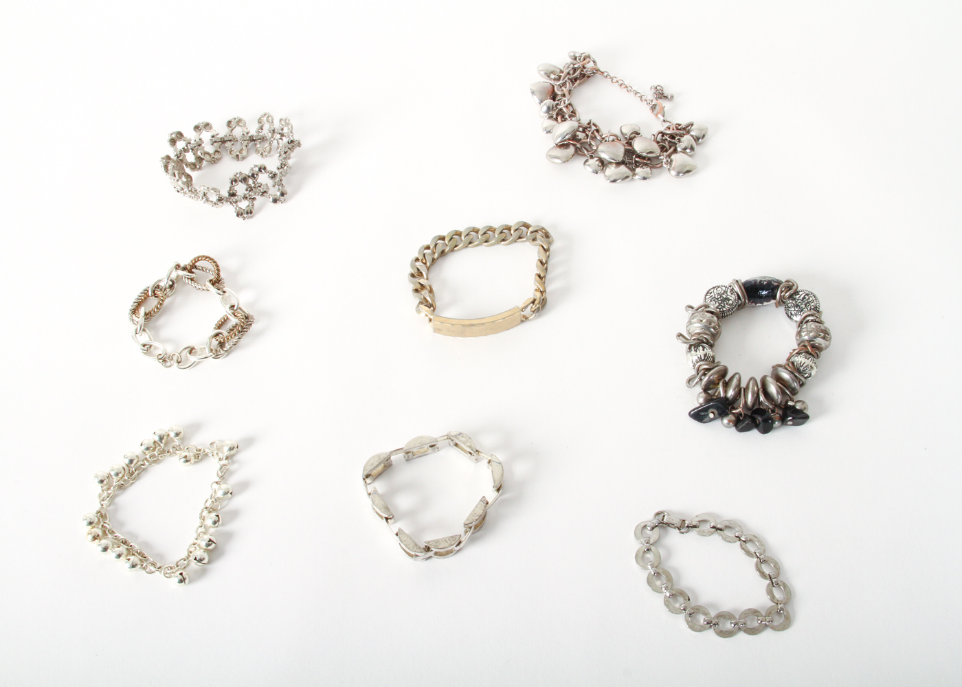 Assortment of Metal Bracelets