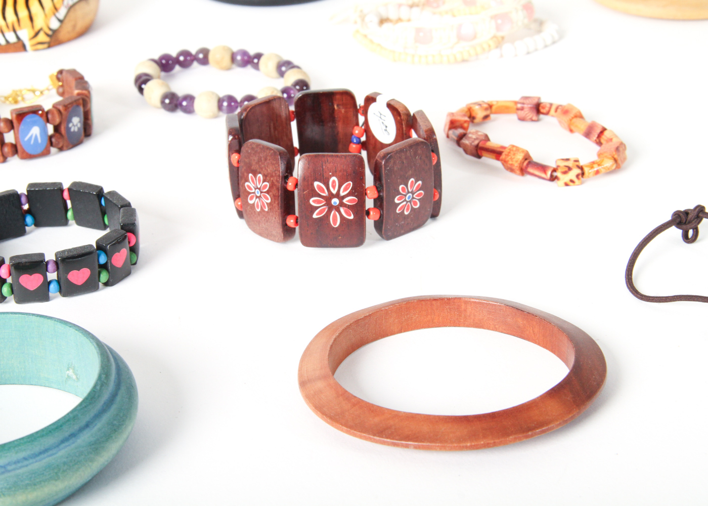 Assortment of Wooden Bracelets