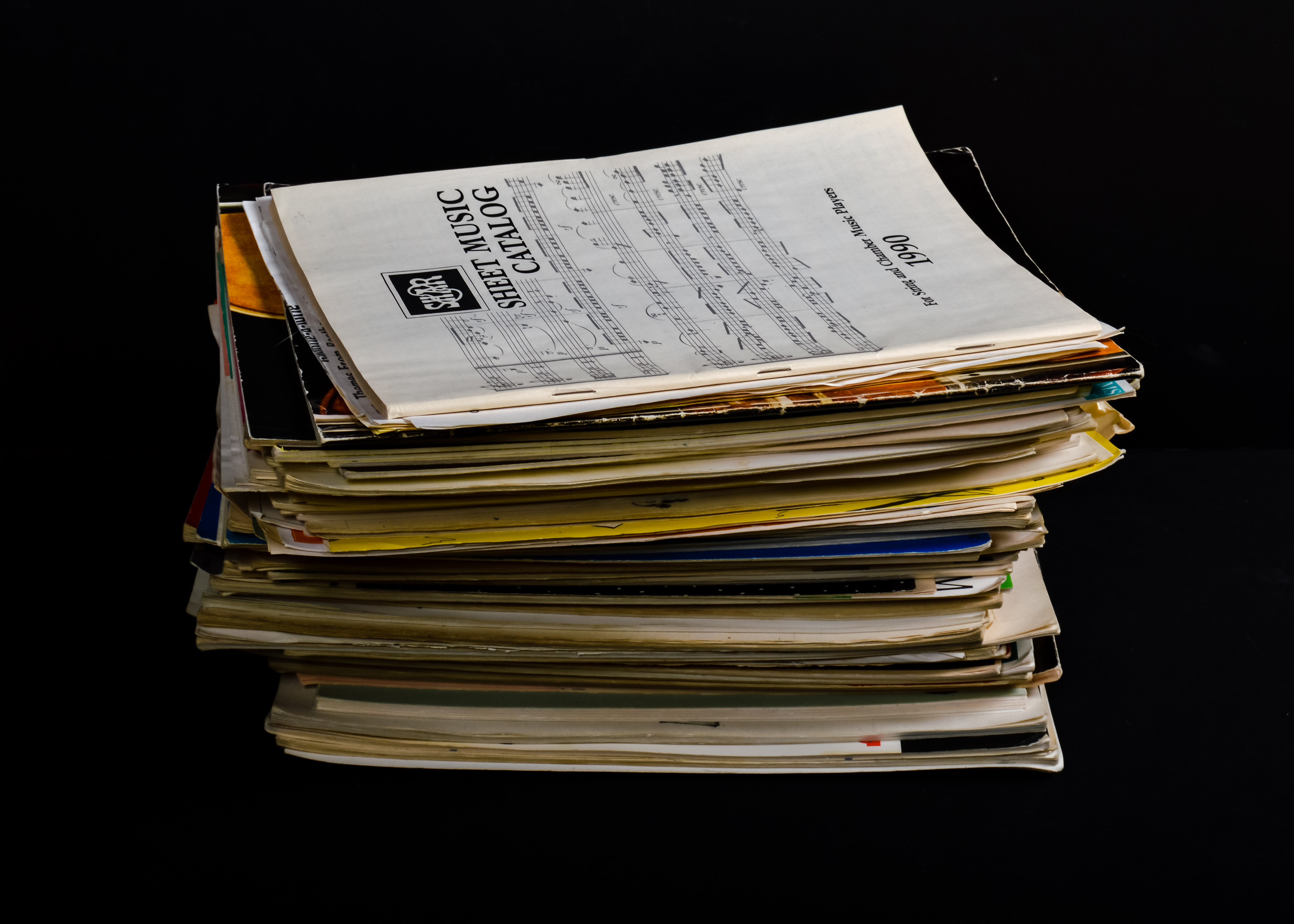 Collection of Various Sheet Music