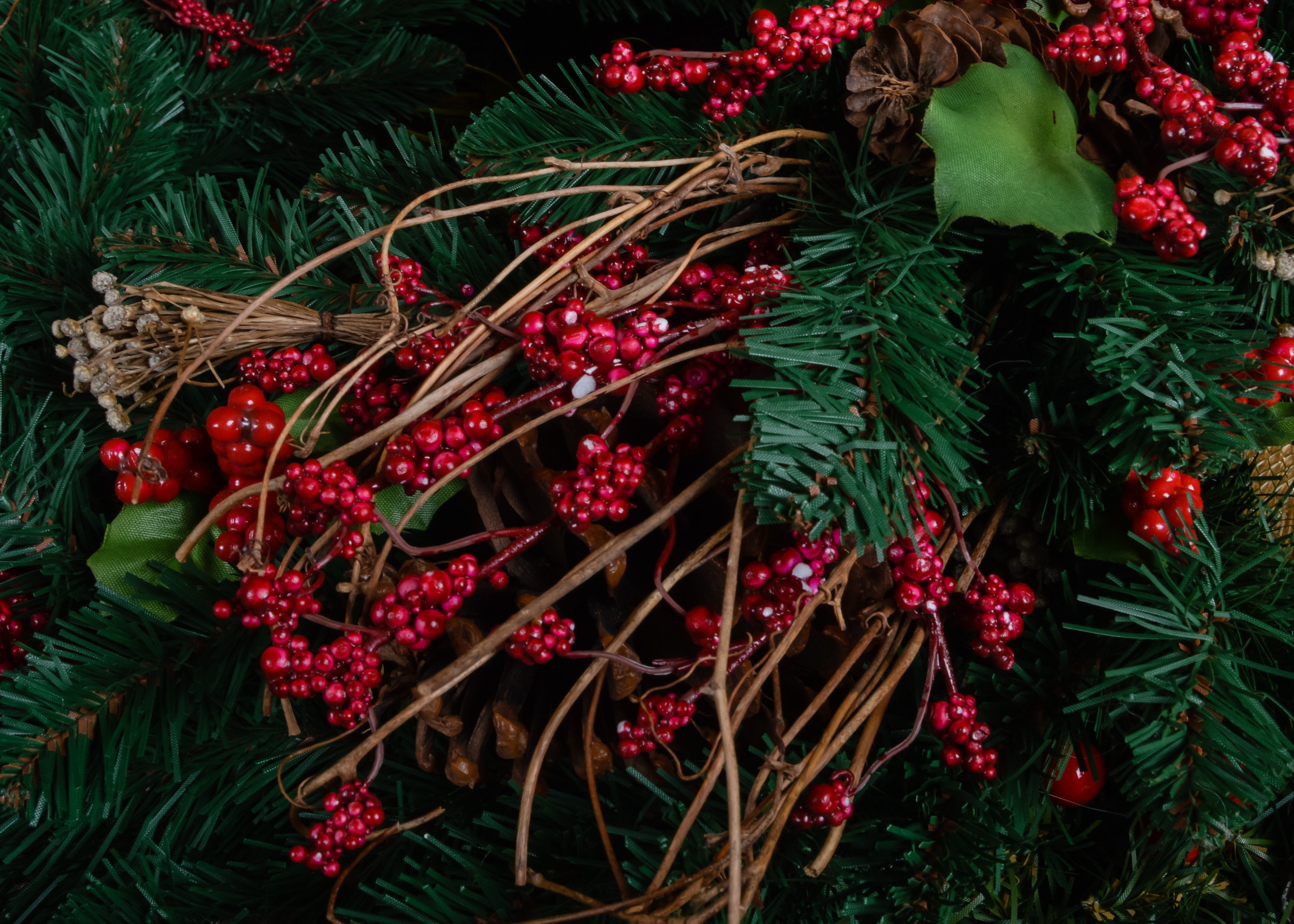Assorted Wreaths and Holiday Decor