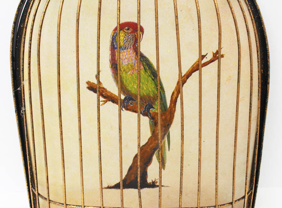 Pair of Decorative Bird Cage Wall Hangs