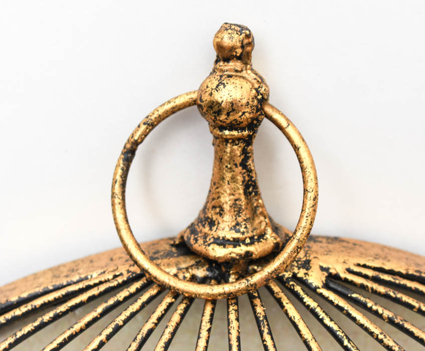 Pair of Decorative Bird Cage Wall Hangs