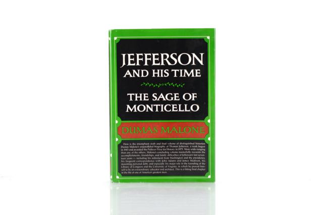 Dumas Malone "Jefferson And His Time" Six Volume Hardcover Books