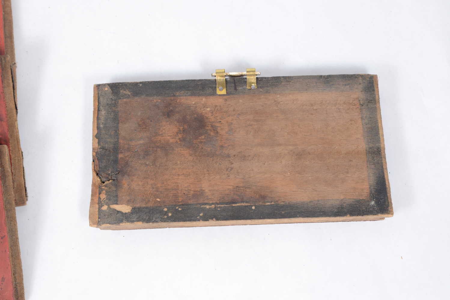 Set of Four Vintage Carved Wooden Chinoiserie Style Panels