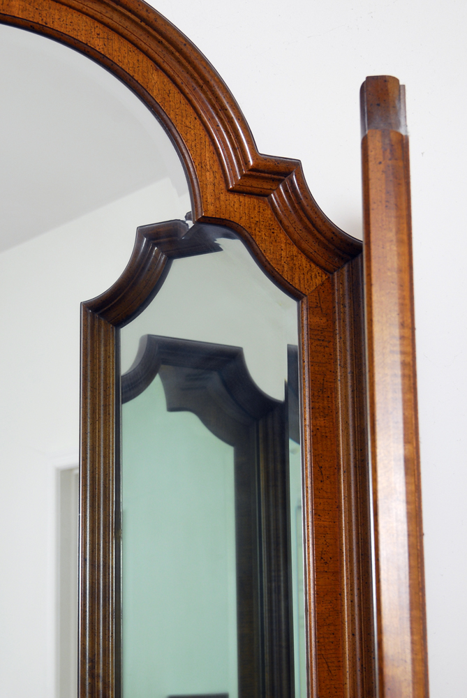 Unique Furniture Makers Dresser with Trifold Mirror