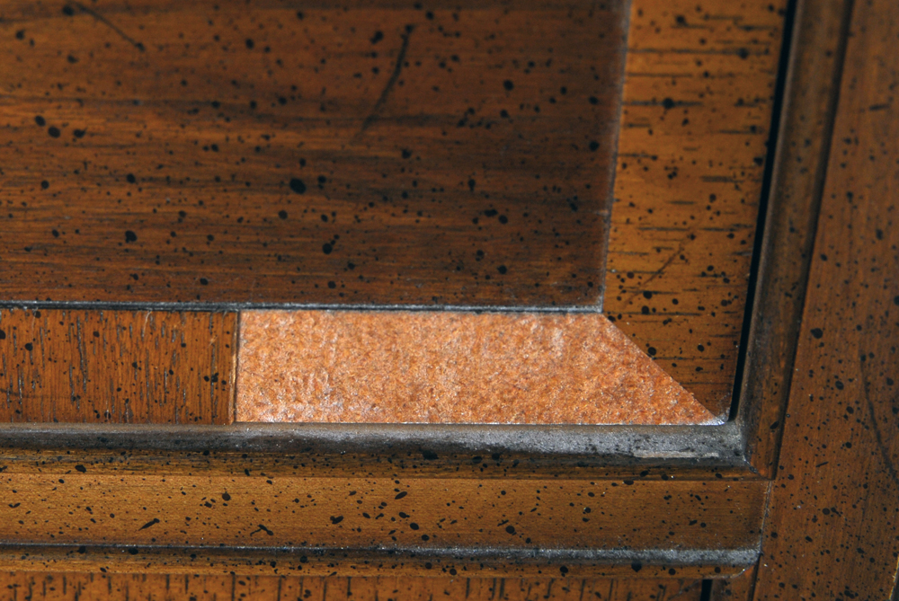 Unique Furniture Makers Dresser with Trifold Mirror