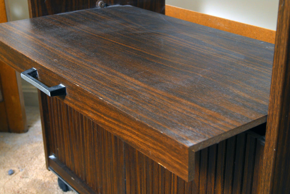 A Gusdorf Electronics Furniture Stereo Table