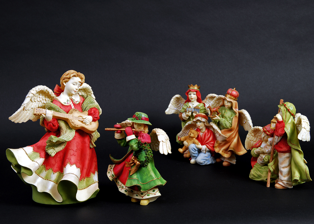 Collection of Betty Singer "Angels Among Us" Figurines