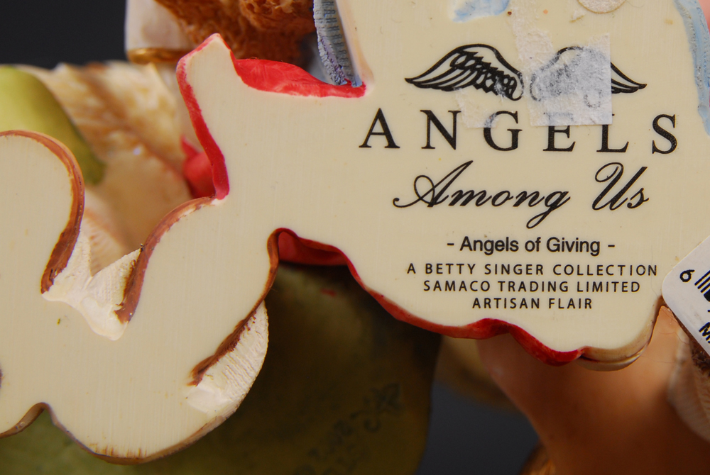 Collection of Betty Singer "Angels Among Us" Figurines