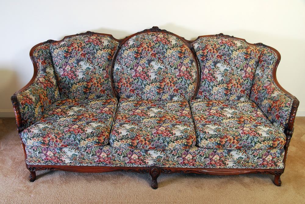 Queen Anne Style Sofa