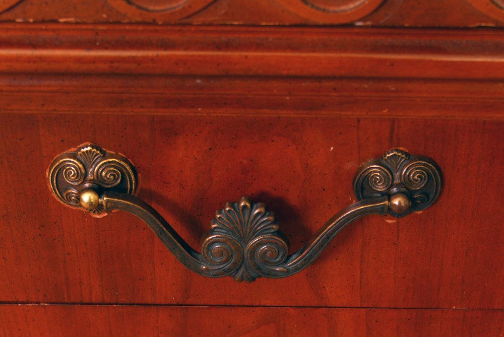 Vintage Bassett Furniture China Cabinet