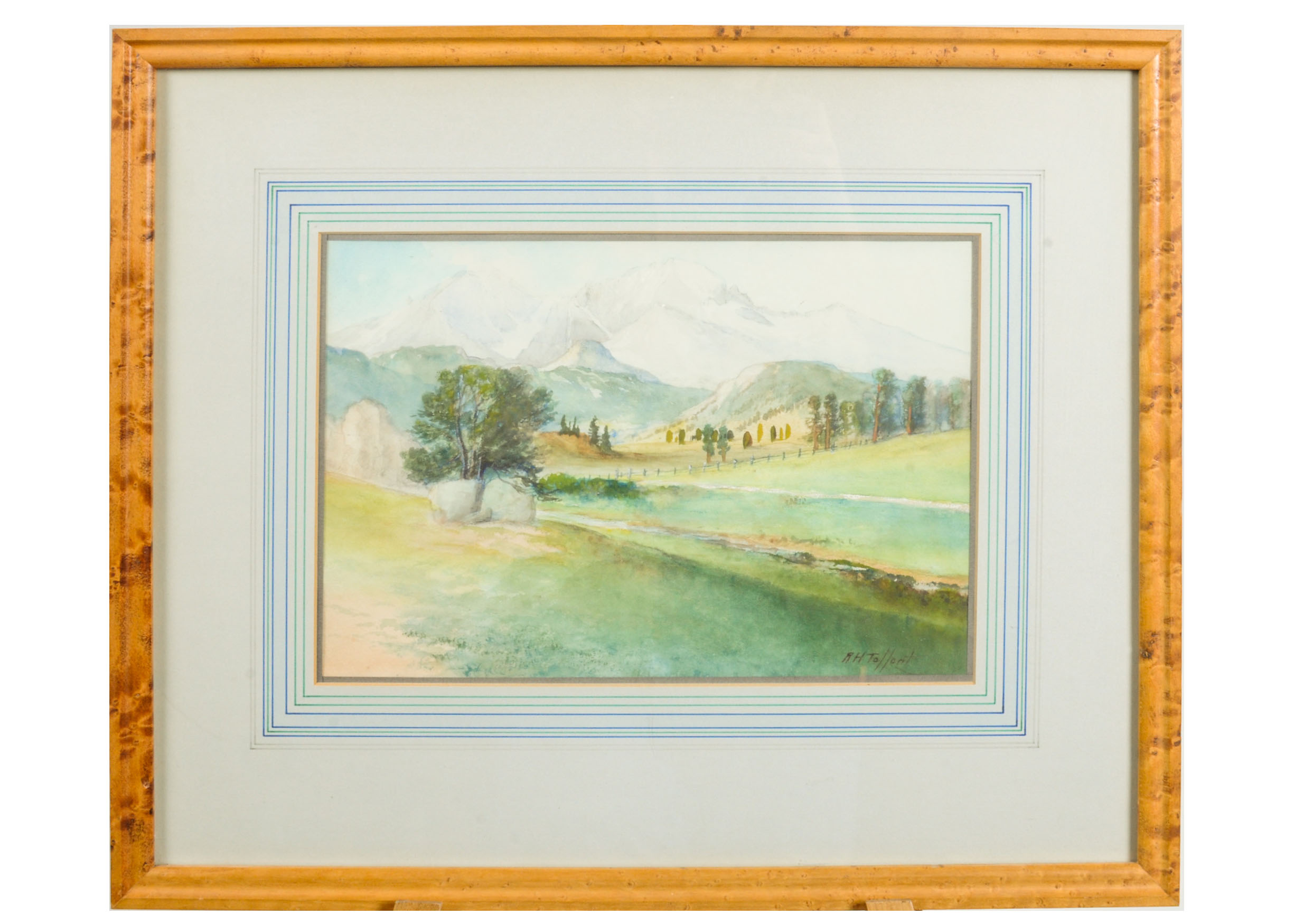 Signed R.H. Tallant Watercolor
