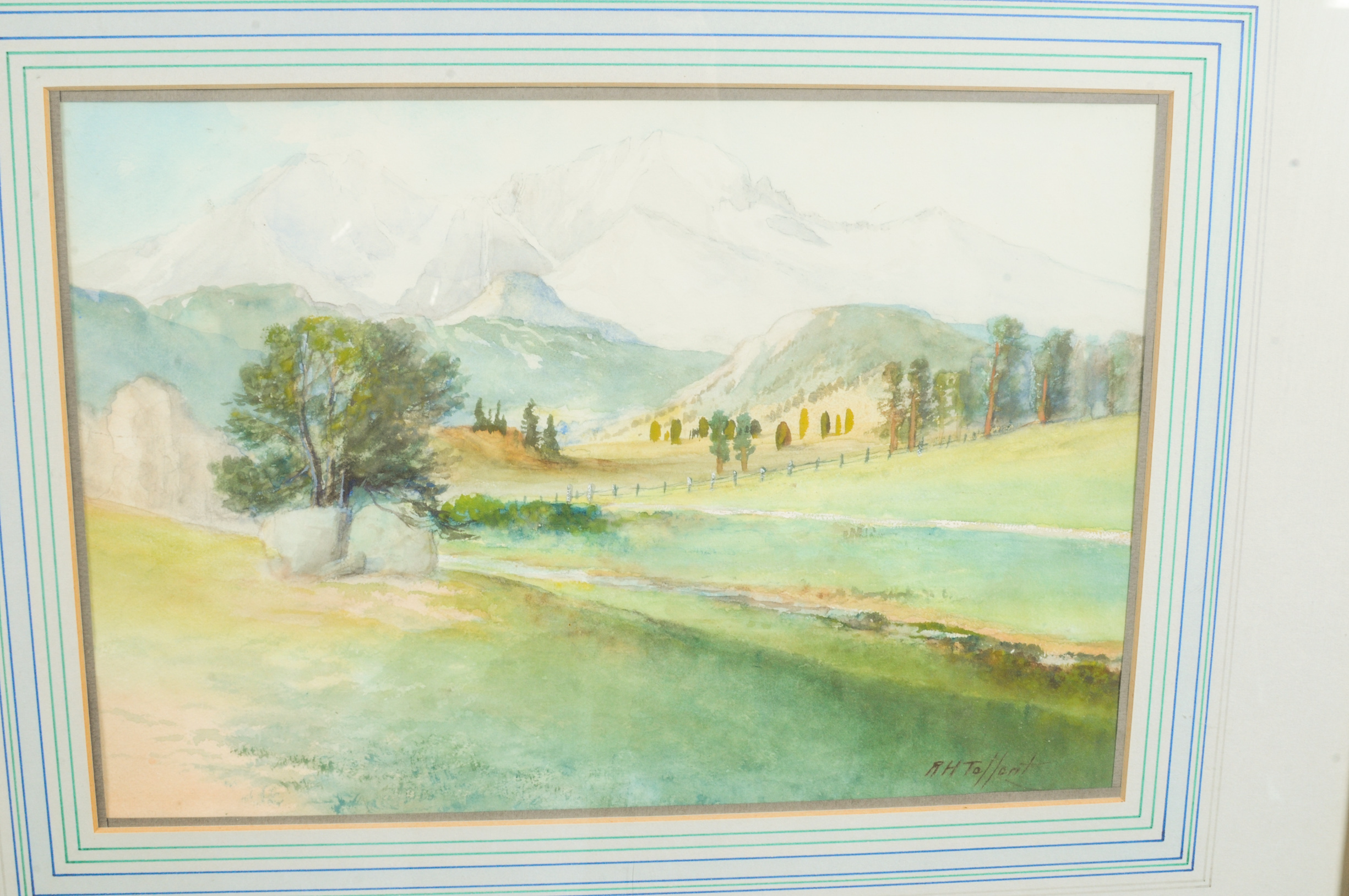 Signed R.H. Tallant Watercolor