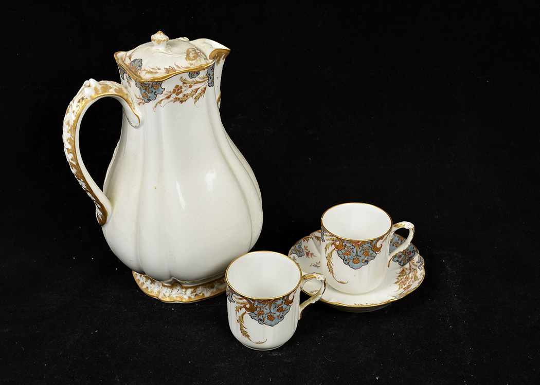 Vintage Haviland and Co. China Tea Set for Arthur Kaye, Louisville, Kentucky