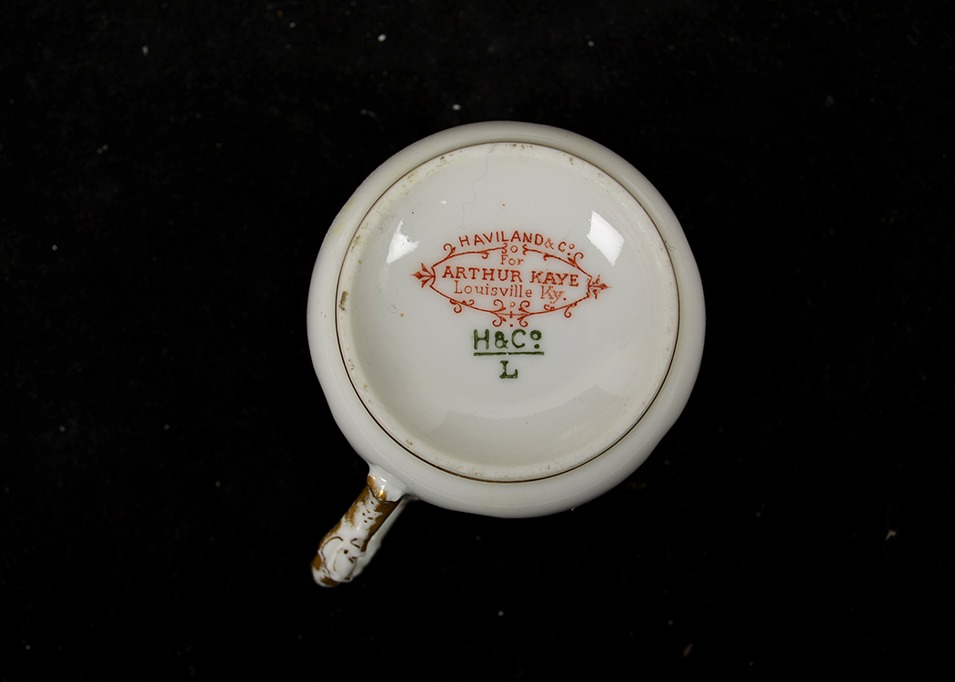 Vintage Haviland and Co. China Tea Set for Arthur Kaye, Louisville, Kentucky