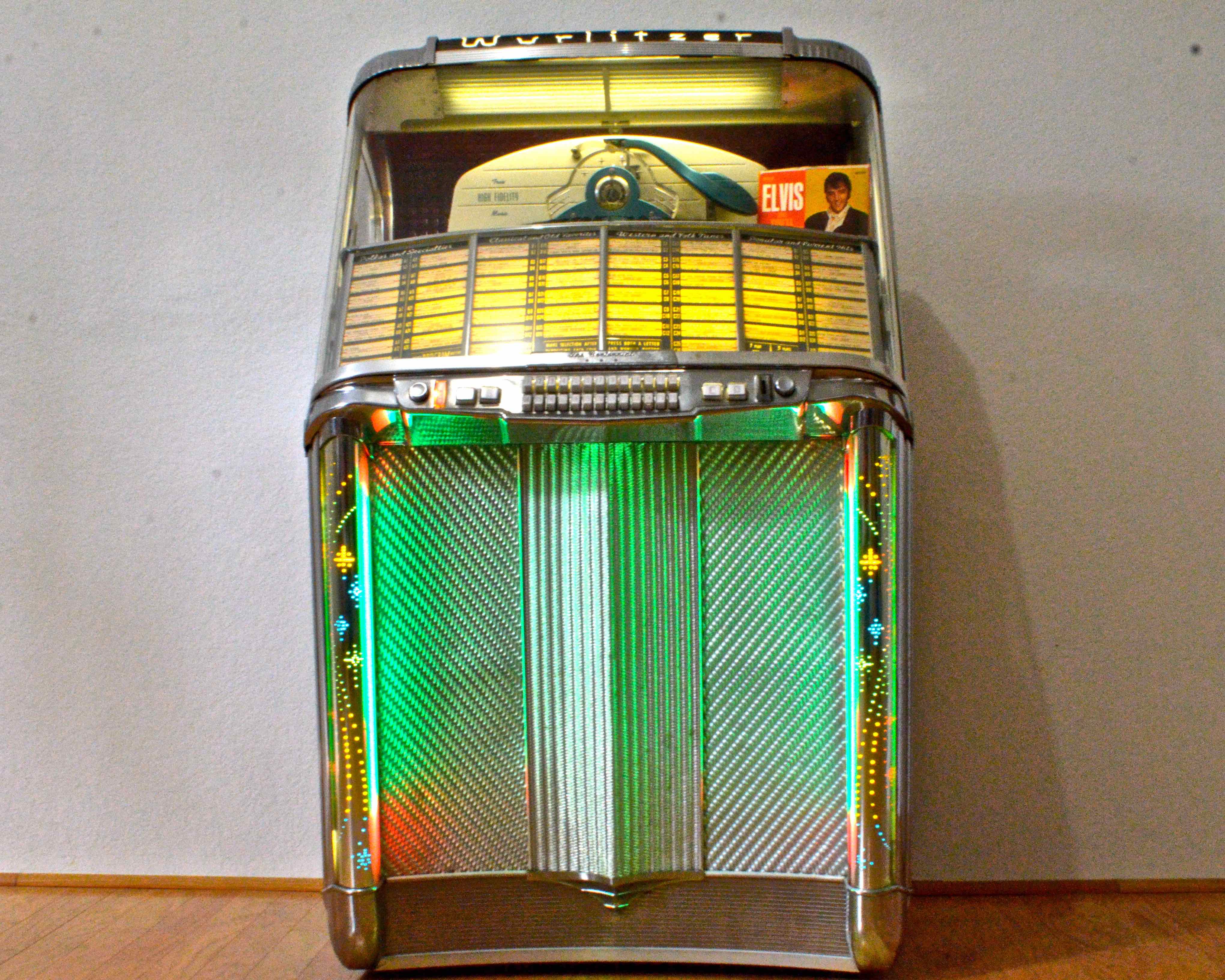 Wurlitzer Multi-Selector Phonograph Jukebox Centennial 1900 Model