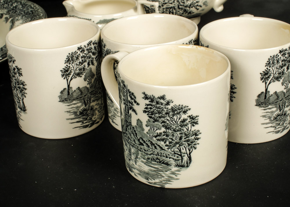 Romantic England Wedgwood Queen's Ware China Collection